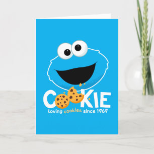 Cartes Pour Fêtes Annuelles Rue Sésame Cookie Monster Lookies