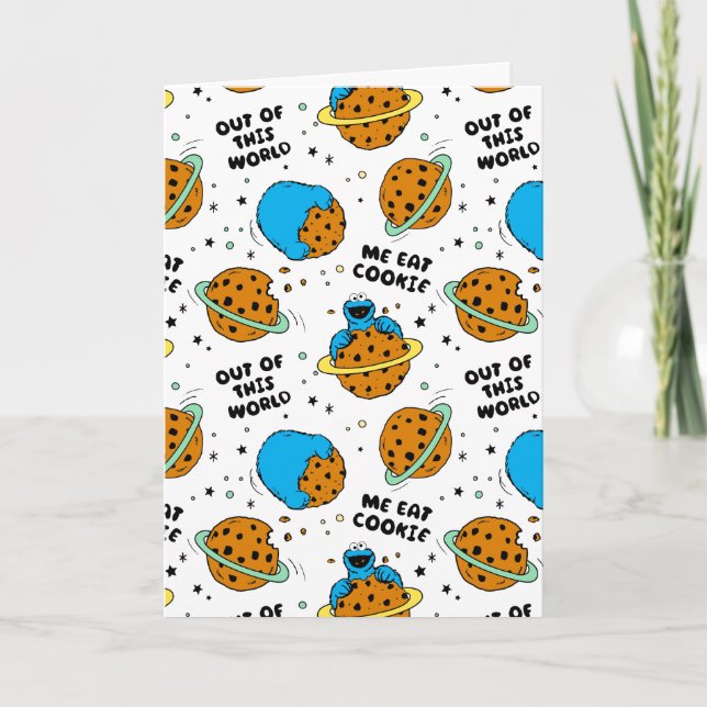 Cartes Pour Fêtes Annuelles Rue Sésame | Joyeux anniversaire (Devant)