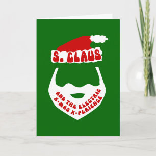 Cartes Pour Fêtes Annuelles S. Claus et X-Mas électrique X-Perience
