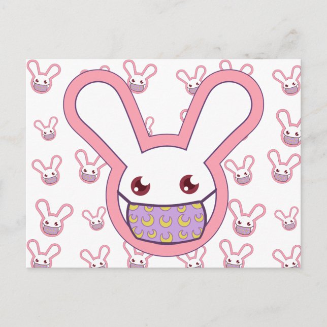 Cartes Pour Fêtes Annuelles Safety Bunny (Devant)