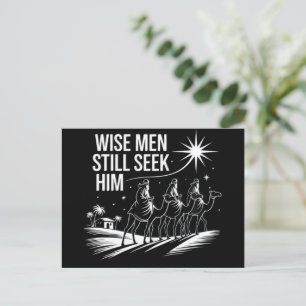 Cartes Pour Fêtes Annuelles Sages Cherchent Encore Lui Noël Chrétien Jésus