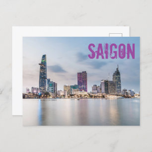 Cartes Pour Fêtes Annuelles Saigon (Ho Chi Minh Ville) HCMC Viêt Nam souvenir