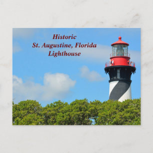 Cartes Pour Fêtes Annuelles Saint Augustine, phare de Floride