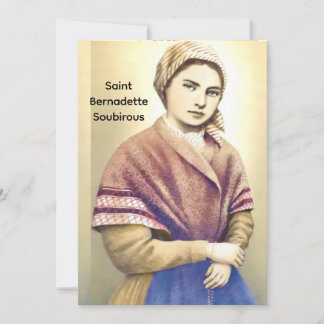 Cartes Pour Fêtes Annuelles Saint Bernadette Soubirous