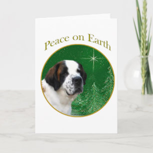 Cartes Pour Fêtes Annuelles Saint Bernard Peace