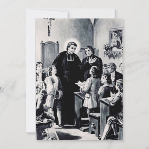 Cartes Pour Fêtes Annuelles Saint Louis de Montfort prêtre français