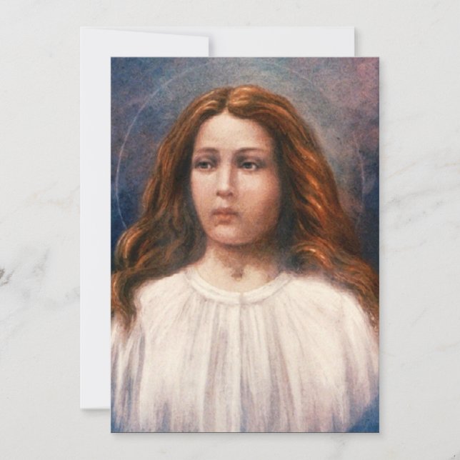 Cartes Pour Fêtes Annuelles Saint Maria Goretti (Devant)