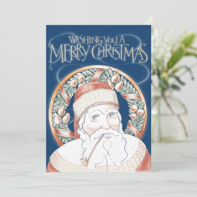 Cartes Pour Fêtes Annuelles Saint Nicolas (Debout devant)