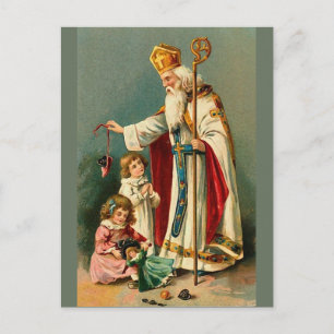 Cartes Pour Fêtes Annuelles Saint Nicolas de Noël