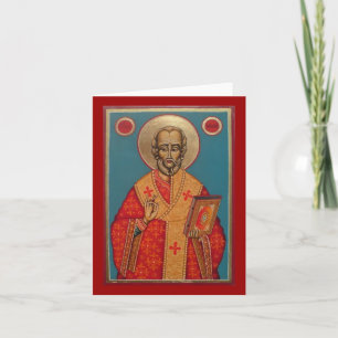 Cartes Pour Fêtes Annuelles Saint Nicolas de Noël