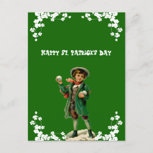 Cartes Pour Fêtes Annuelles Saint-Patrick journee heureuse fils, petit-fils Mi