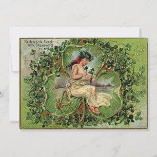 Cartes Pour Fêtes Annuelles Saint-Patrick vintage