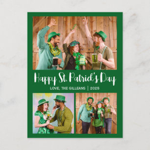 Cartes Pour Fêtes Annuelles Saint-patrick's day Green Famille Shamrock 3 Photo