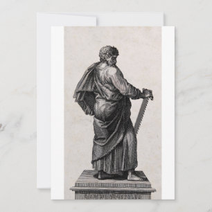 Cartes Pour Fêtes Annuelles Saint Simon le Zélote Apôtre et Prêcheur
