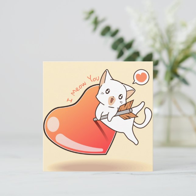 Cartes Pour Fêtes Annuelles Saint Valentin (Debout devant)