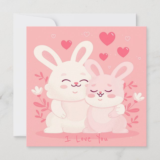 Cartes Pour Fêtes Annuelles Saint Valentin (Devant)