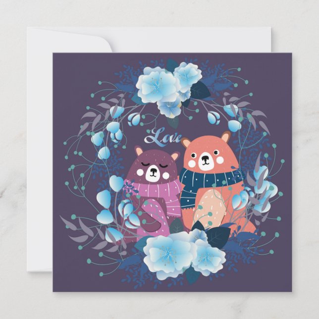 Cartes Pour Fêtes Annuelles Saint Valentin (Devant)