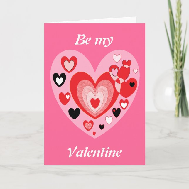 Cartes Pour Fêtes Annuelles Saint Valentin (Devant)