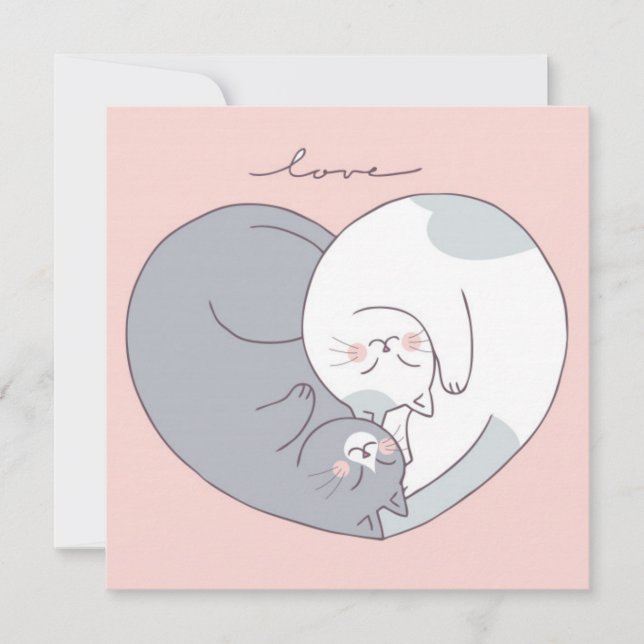 Cartes Pour Fêtes Annuelles Saint Valentin (Devant)