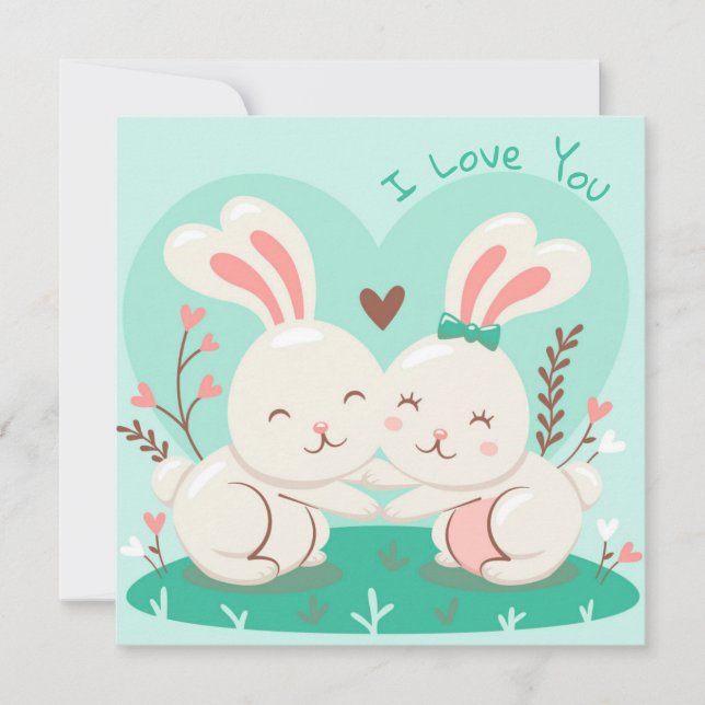Cartes Pour Fêtes Annuelles Saint Valentin (Devant)