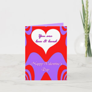 Cartes Pour Fêtes Annuelles Saint Valentin Amour_