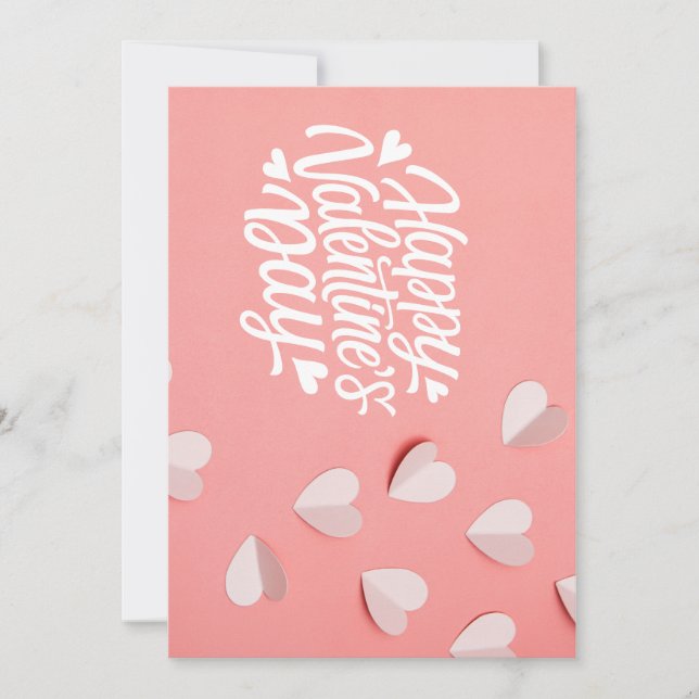 Cartes Pour Fêtes Annuelles Saint-Valentin Amour de Macareux (Devant)