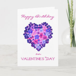 Cartes Pour Fêtes Annuelles Saint-Valentin Anniversaire - Flower Power