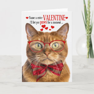 Cartes Pour Fêtes Annuelles Saint Valentin au gingembre rouge avec Humour Feli