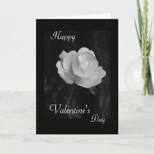 Cartes Pour Fêtes Annuelles Saint-Valentin - B et W "je t'aime "
