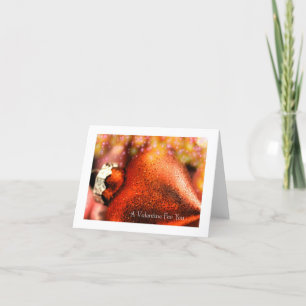 Cartes Pour Fêtes Annuelles Saint Valentin Coeur : Rouge en Parties scintillan