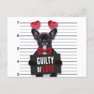 Cartes Pour Fêtes Annuelles Saint Valentin Culpabilité Aimer Chien Drôle Mugsh