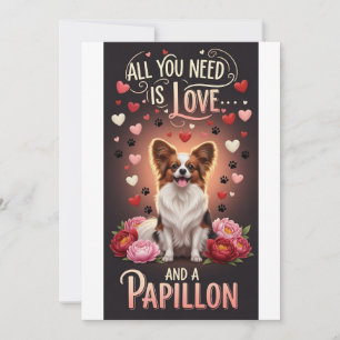 Cartes Pour Fêtes Annuelles Saint-Valentin Cute papillon Photo Câlin