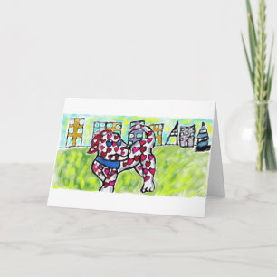 Cartes Pour Fêtes Annuelles Saint-Valentin dalmate