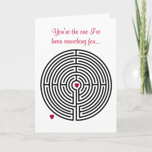 Cartes De Vœux Labyrinthe Zazzle Fr