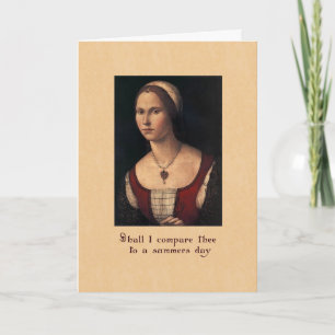 Cartes Pour Fêtes Annuelles Saint-Valentin de la Renaissance romantique