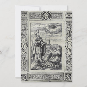 Cartes Pour Fêtes Annuelles Saint Valentin de Rome Gravure Premium Art