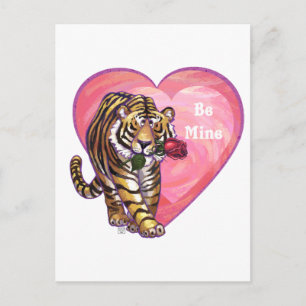 Cartes Pour Fêtes Annuelles Saint Valentin de Tigre