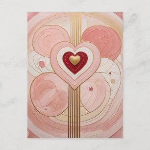 Cartes Pour Fêtes Annuelles Saint-Valentin doré