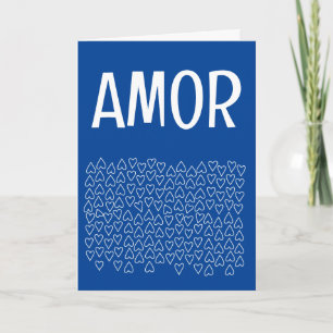 Cartes Pour Fêtes Annuelles Saint-Valentin espagnol 