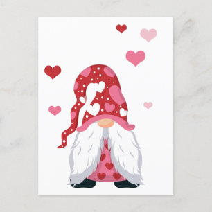 Cartes Pour Fêtes Annuelles Saint Valentin Gnome