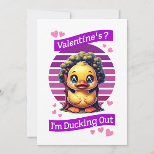 Cartes Pour Fêtes Annuelles Saint-Valentin ? Je me défile