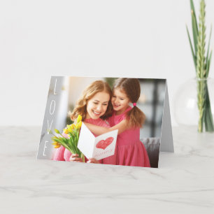 Cartes Pour Fêtes Annuelles Saint Valentin Love Photo For Mom