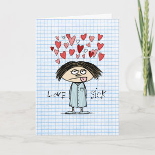 Cartes Pour Fêtes Annuelles Saint-Valentin mal amoureux