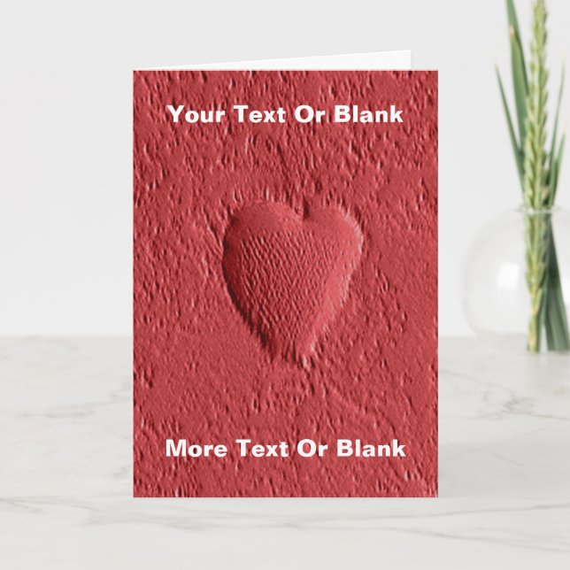 Cartes Pour Fêtes Annuelles Saint Valentin - Mars (Devant)