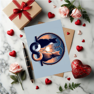 Cartes Pour Fêtes Annuelles Saint Valentin Mignon Chat