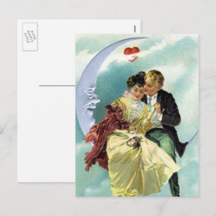 Cartes Pour Fêtes Annuelles Saint-Valentin vintage victorien Amour et Romance