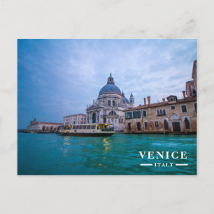 Cartes Pour Fêtes Annuelles Sainte-Marie de la Santé Grand Canal Venise Crépus