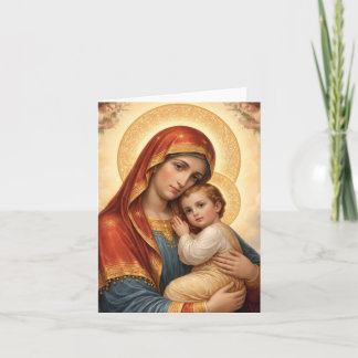 Cartes Pour Fêtes Annuelles Sainte Mère de Dieu – Amour Divin & Protection´11