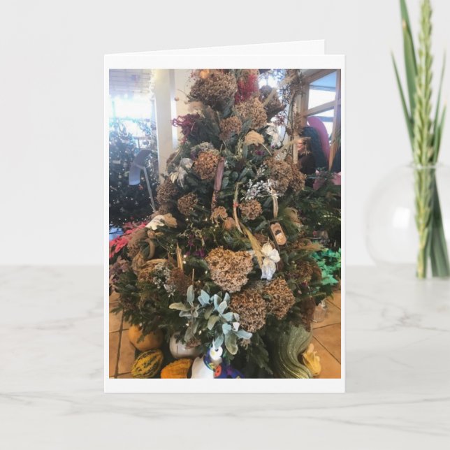 CARTES POUR FÊTES ANNUELLES ***SAISON D'ÊTRE JOLLY*** ET PENSEZ À VOUS (Devant)