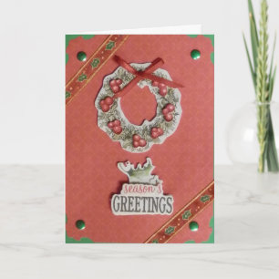 Cartes Pour Fêtes Annuelles SAISONS DE VACANCES Salutations Yule CARD de fait
